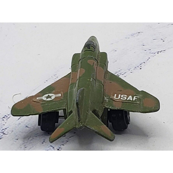 Vintage Tootsie Toy US Air Force Diecast Metal Aircraft Military Fighter Jet - Picture 4 of 7